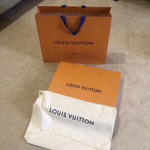 Large Louis Vuitton bag, box, & dust bag